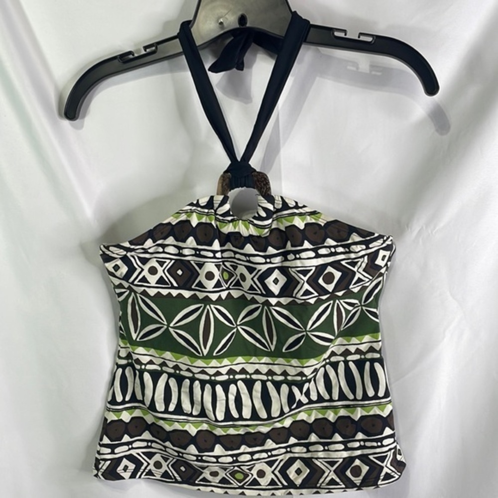 La Blanca tribal print tankini